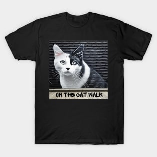 Cat Mural T-shirt T-Shirt